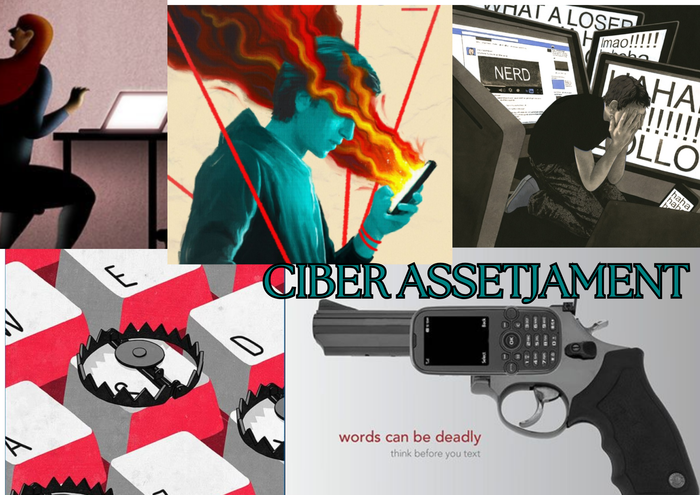 Collage Ciberassetjament