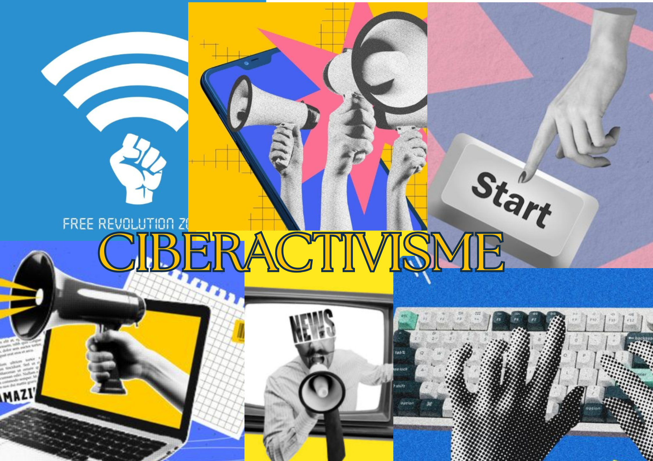Collage Ciberactivisme
